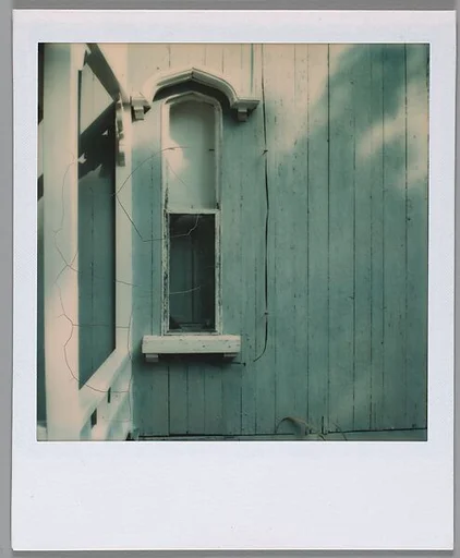 [Window of White Clapboard House]
