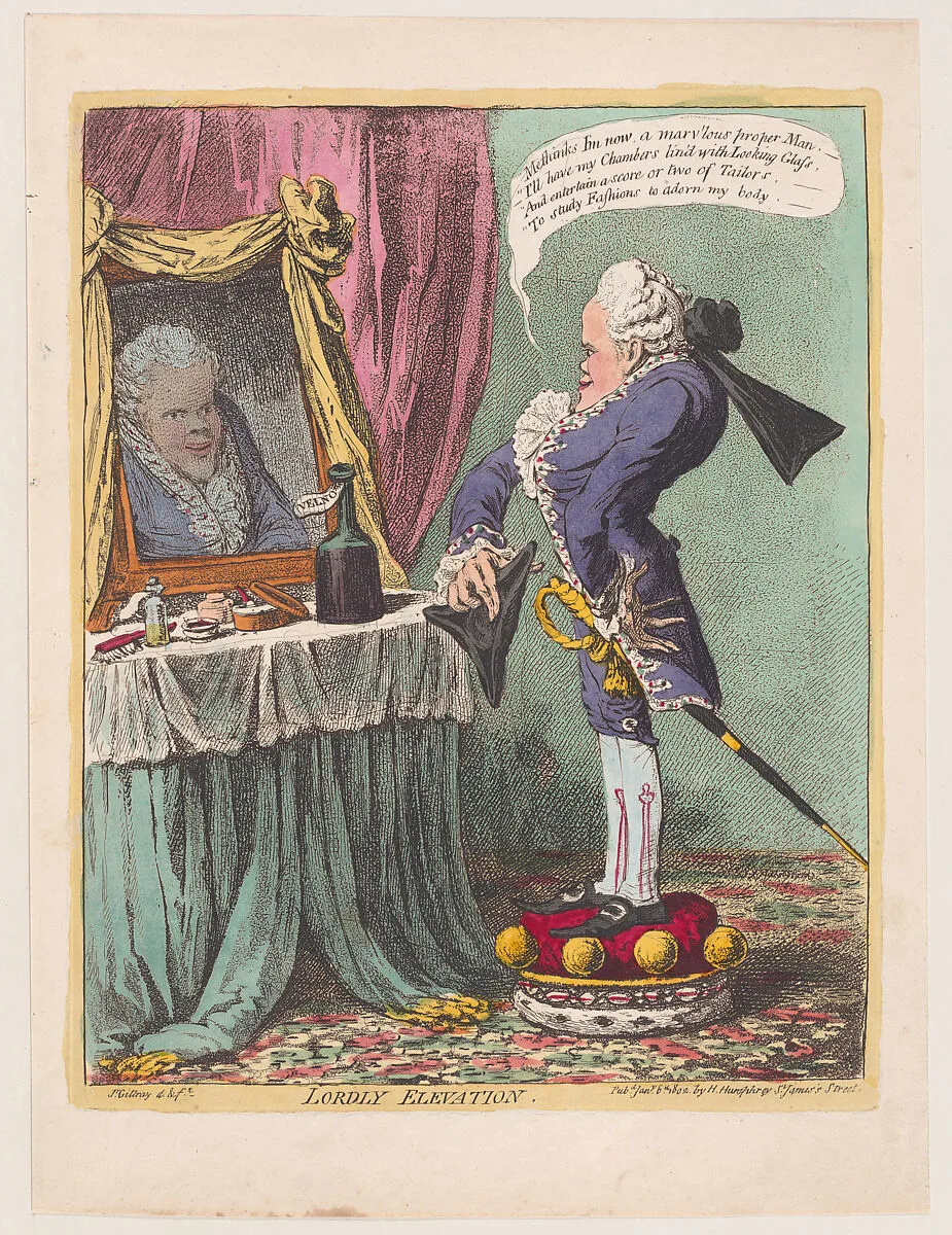 Lordly Elevation — James Gillray|Hannah Humphrey
