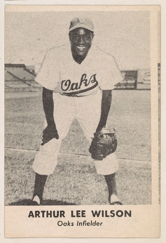 Arthur Lee WIlson, Oaks Infielder, from the Oakland Baseball Players (Oaks) series (D317), issued by Sunbeam Bread and Remar Bread — Remar Baking Company|Sunbeam Bread