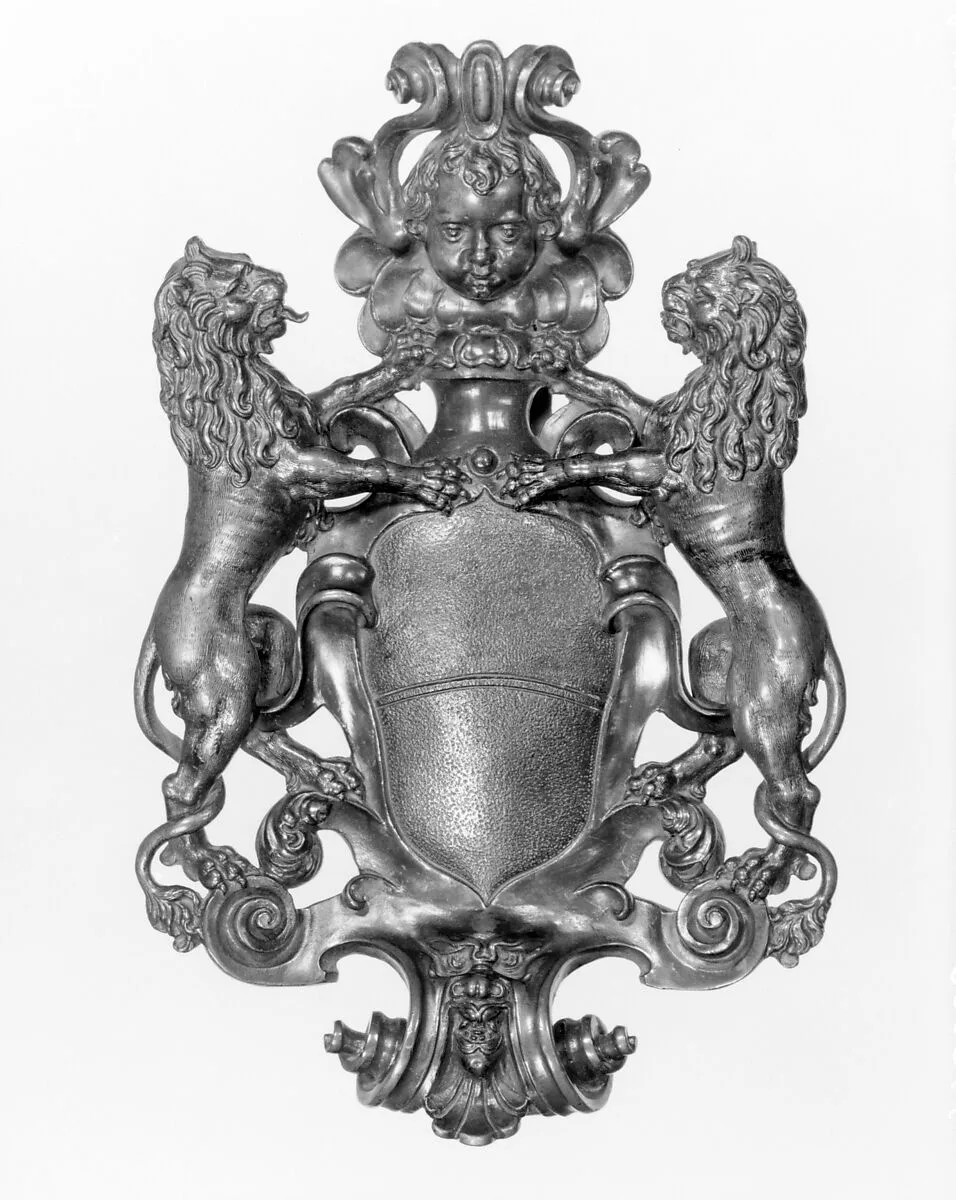 Door knocker (one of a pair) — Hubert Gerhard