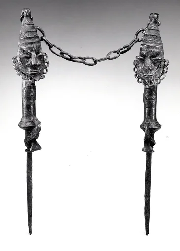Staffs: Couple (Edan Ogboni)