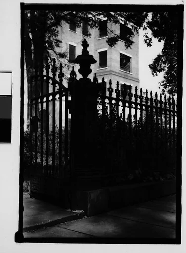 [Cast-Iron Gate, Savannah, Georgia]
