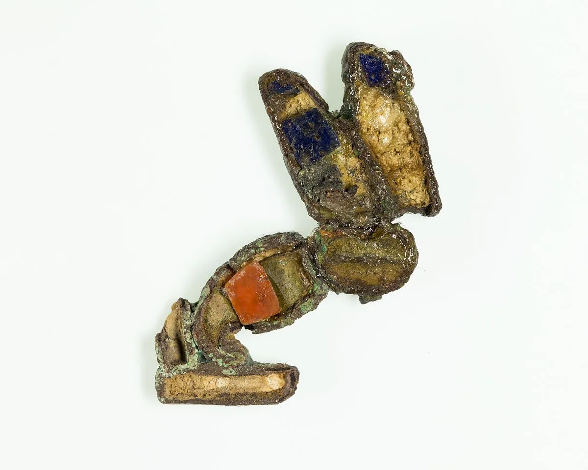 Bee facing to right that is an element from a pectoral — Unknown