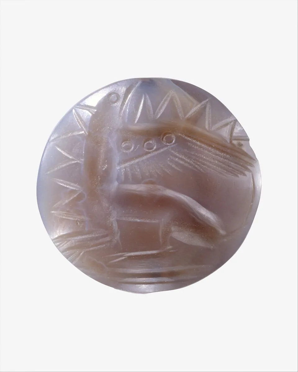 Agate Lentoid — Unknown