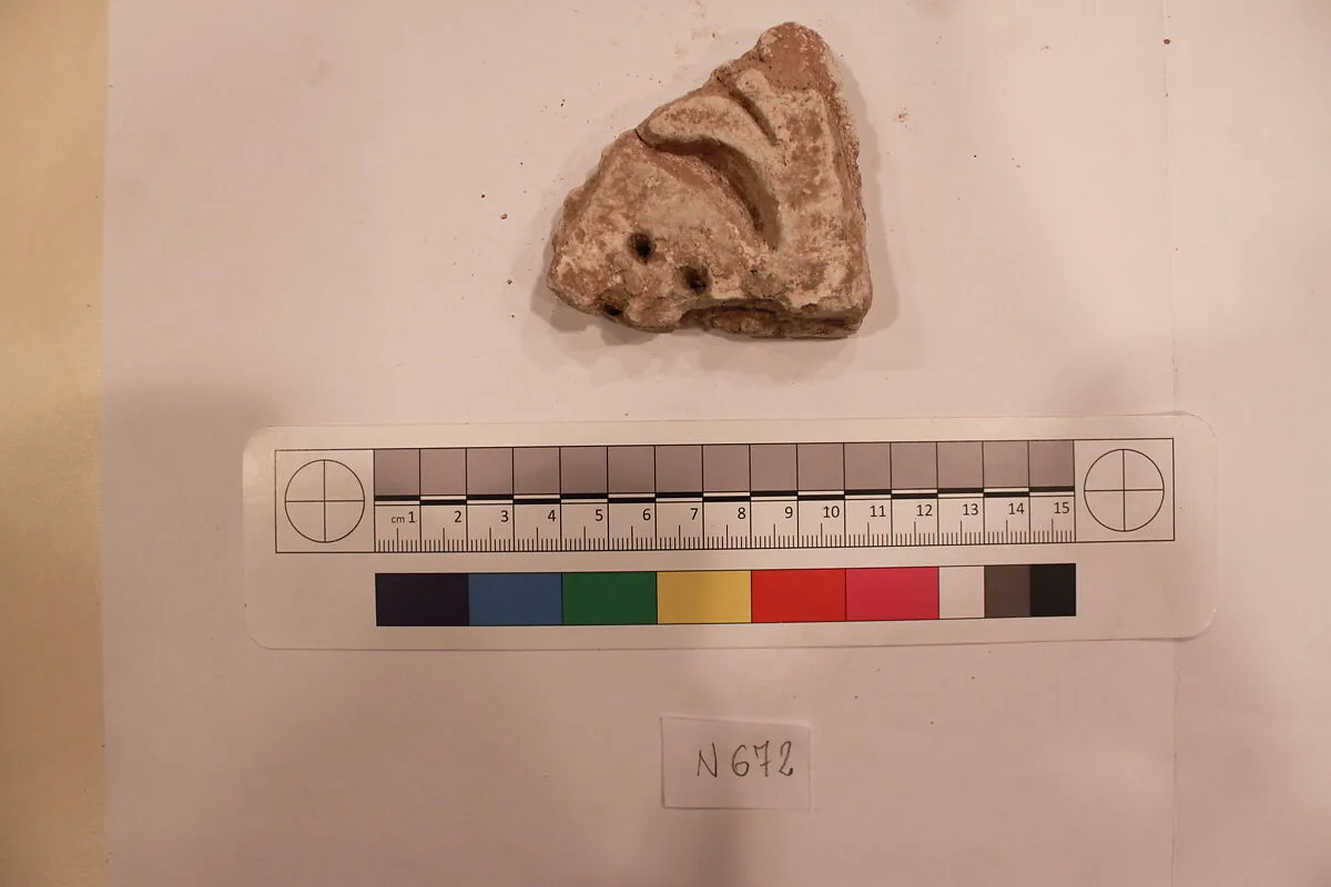Stucco Fragment — Unknown