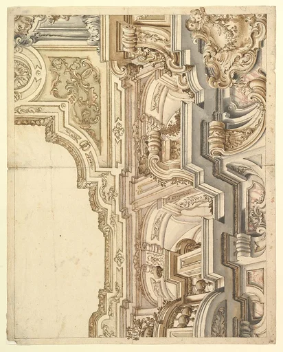 Design for a cornice.