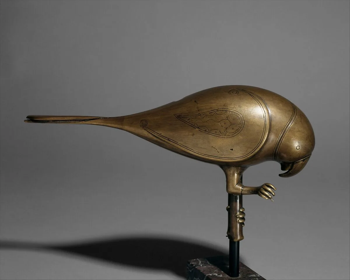 Finial in the Form of a Parrot — Unknown