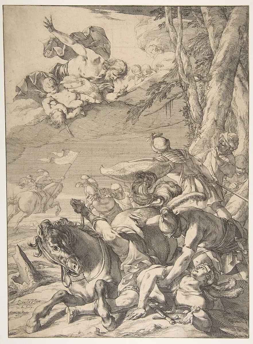Conversion of St. Paul — Laurent de La Hyre