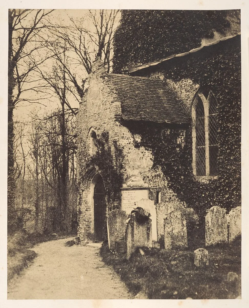 Church Porch, Earlham, near Norwich — William Harcourt Ranking