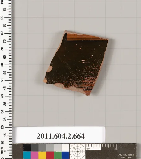 Terracotta fragment of a column-krater (bowl for mixing wine and water)