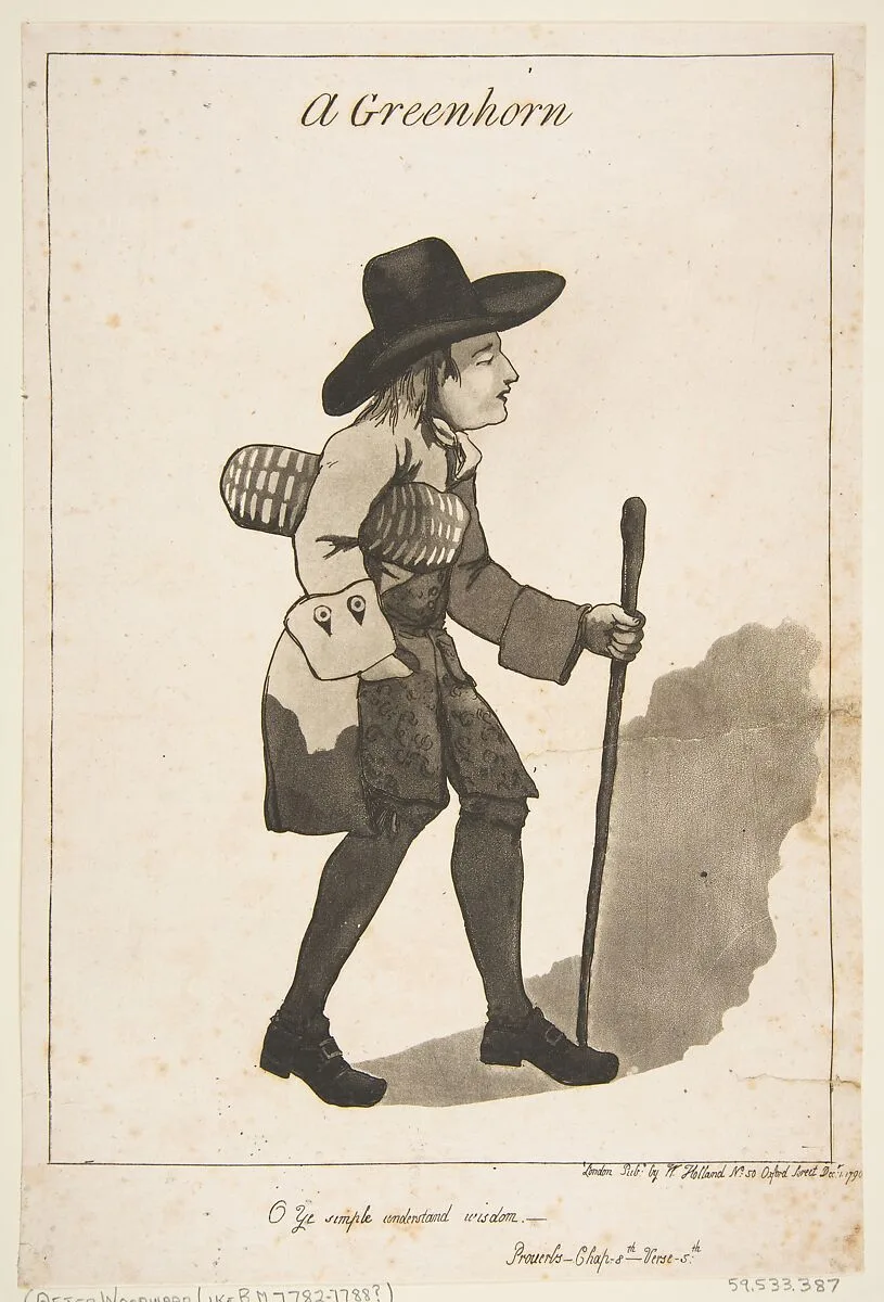A Greenhorn — William Holland|George Murgatroyd Woodward