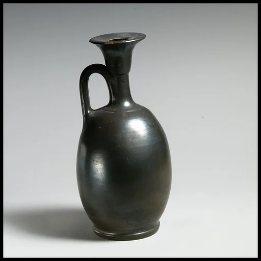 Terracotta lekythos (oil flask)