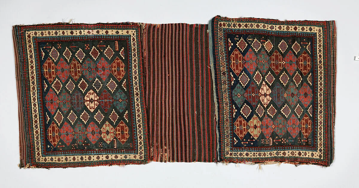 Complete Double Saddle Bag (Khorjin) — Unknown