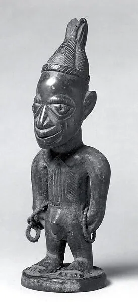 Twin Figure: Male (Ibeji) — Unknown