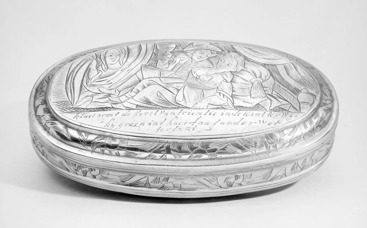 Tobacco box — Unknown