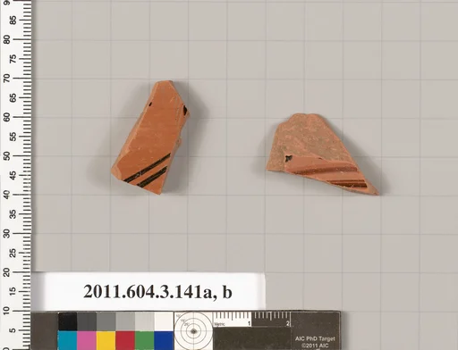 Terracotta fragments from closed shapes