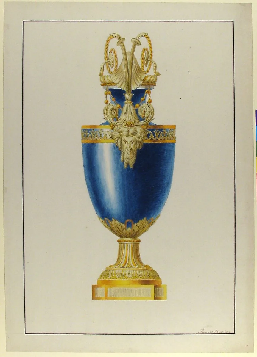 Design for a Gilt Bronze Urn — George Heinrich von Kirn