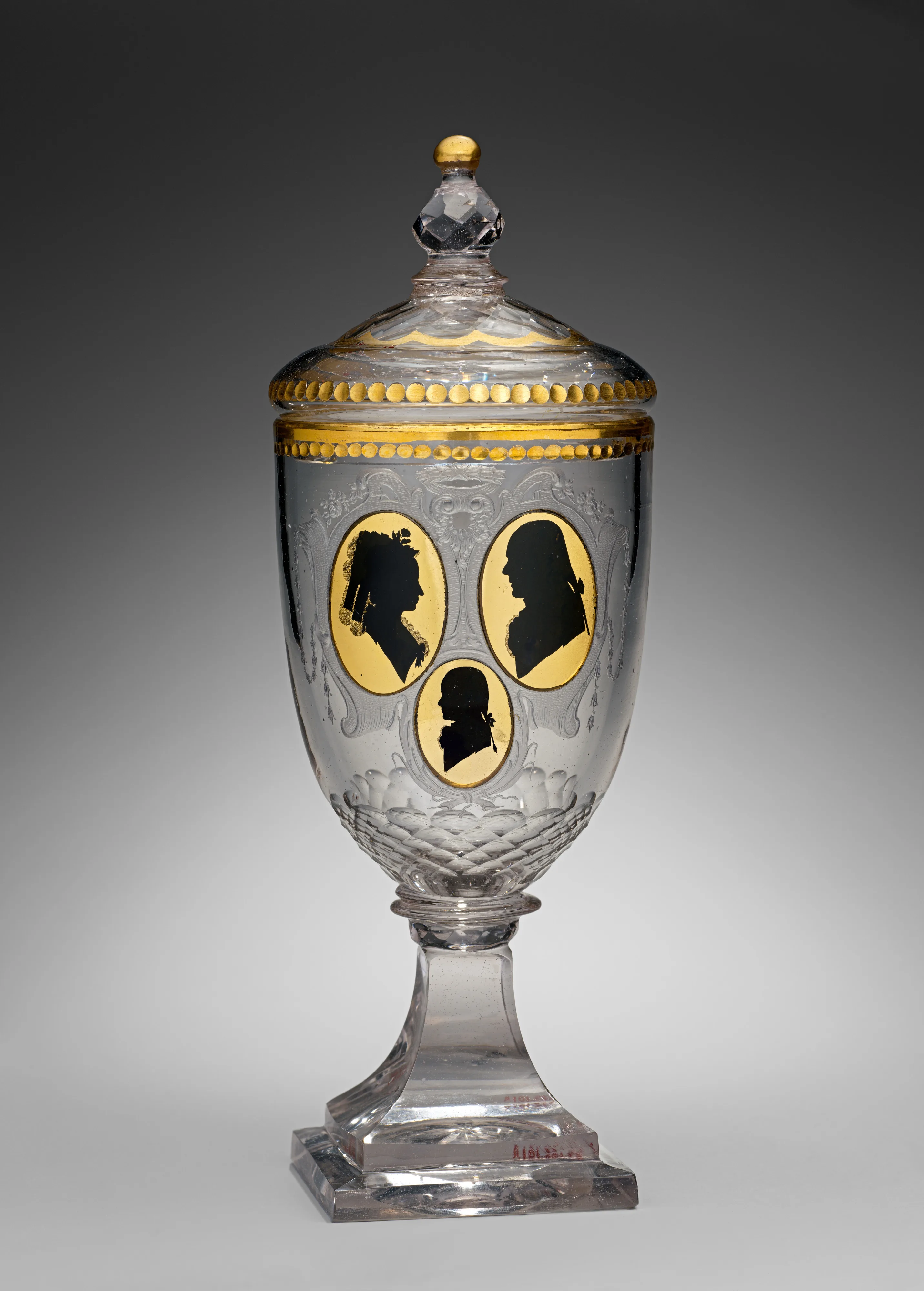 Pokal with cover — Johann Sigismund Menzel
