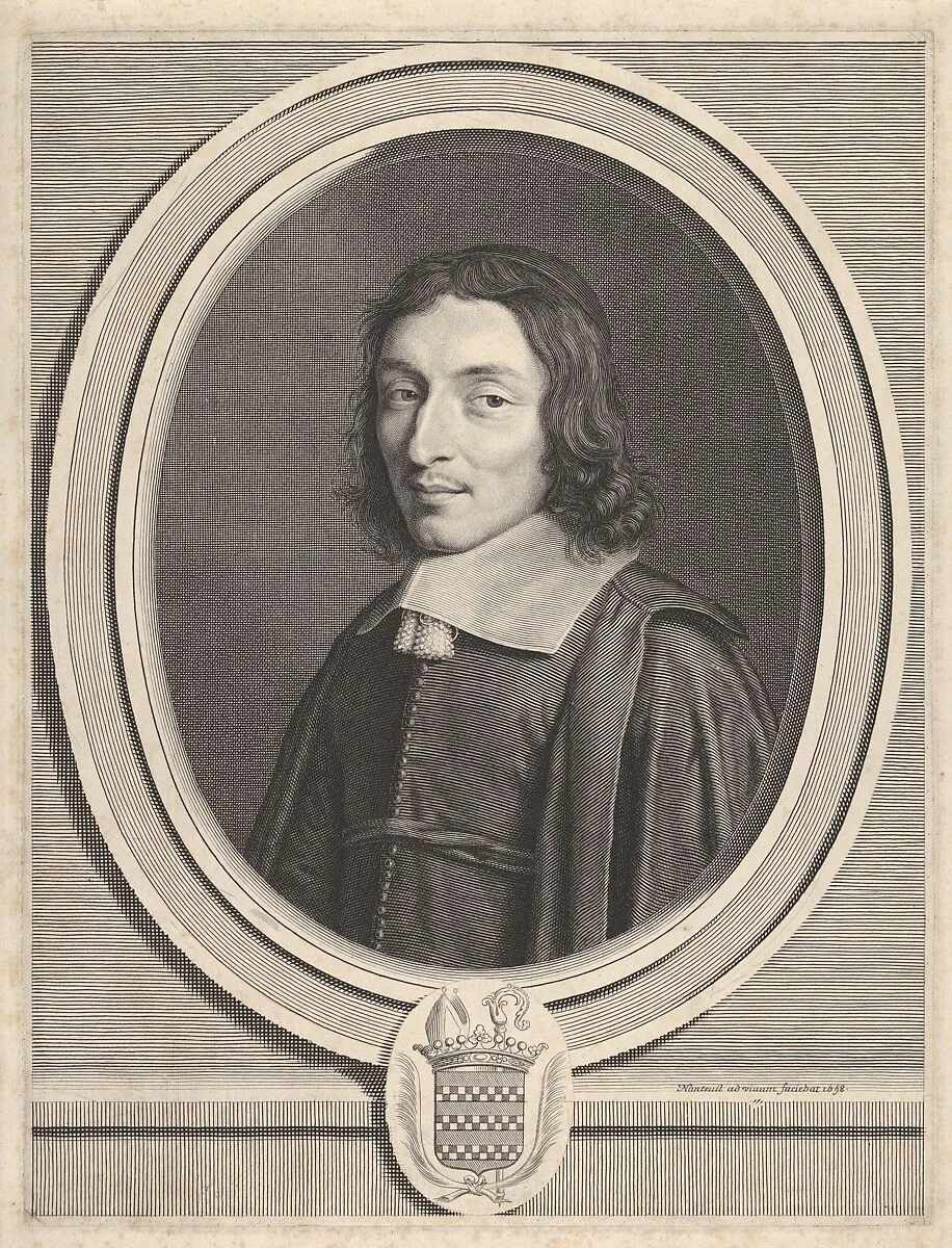 Le Cardinal de Coislin (Pierre-Arnaud du Cambout de Coislin) — Robert Nanteuil