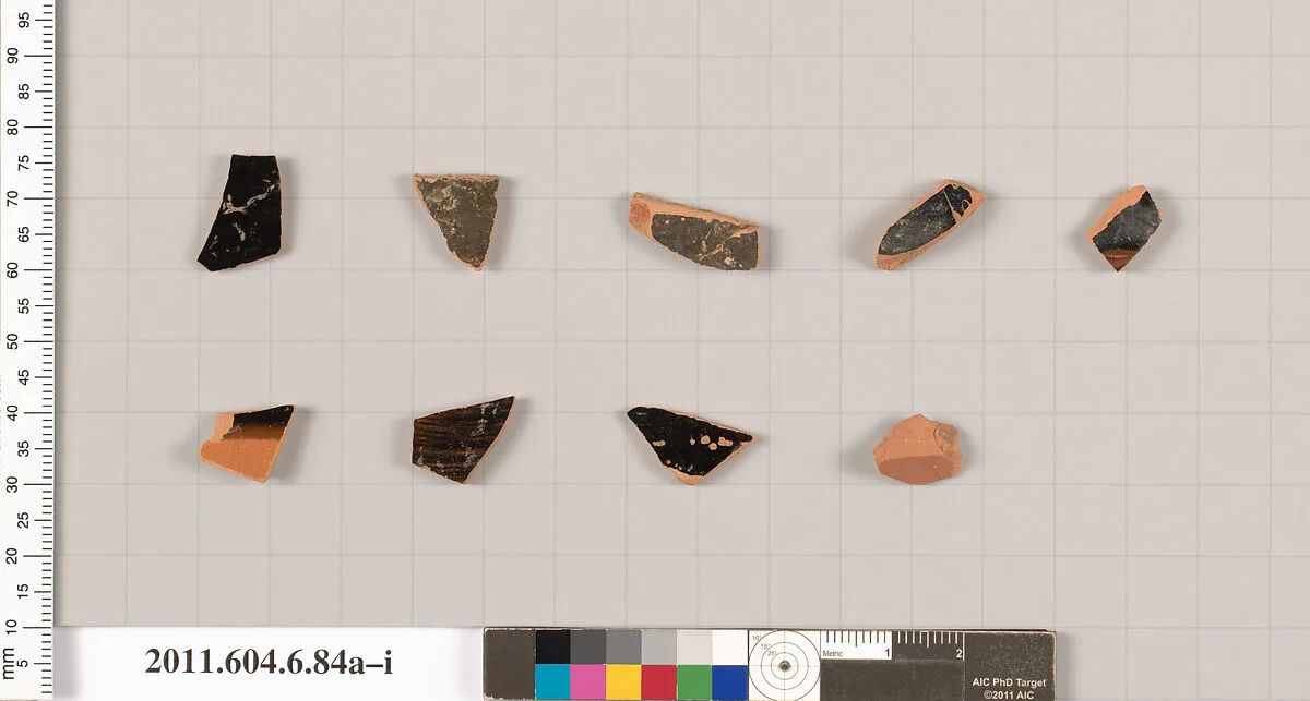 Terracotta fragments of undetermined shapes — Unknown