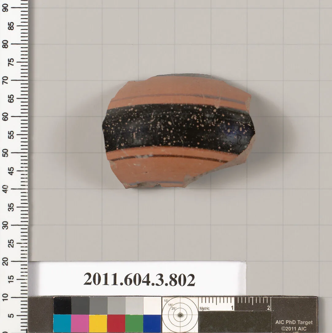 Terracotta fragment of a lydion (perfume jar)? — Unknown