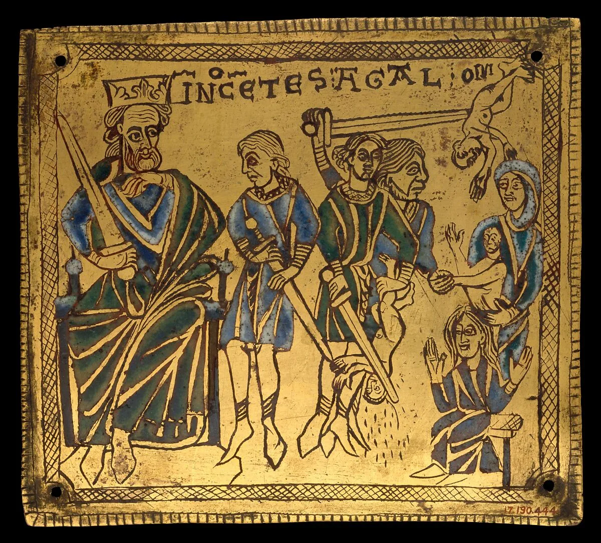 Plaque with the Massacre of the Innocents — Unknown