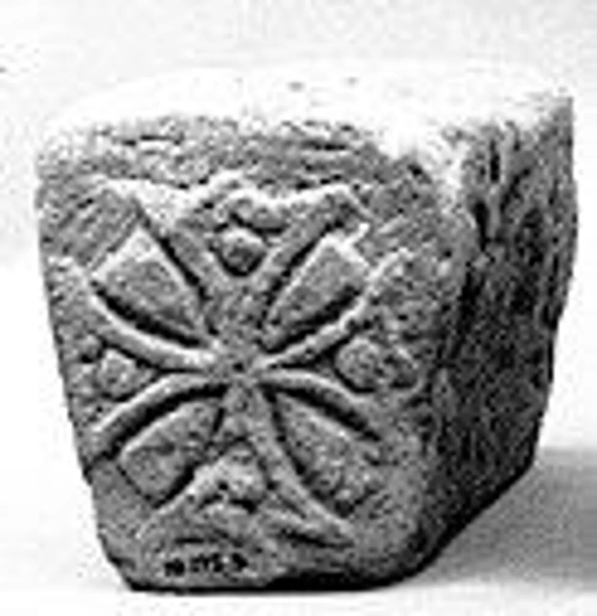 Block from an Arch with a Cross — Unknown
