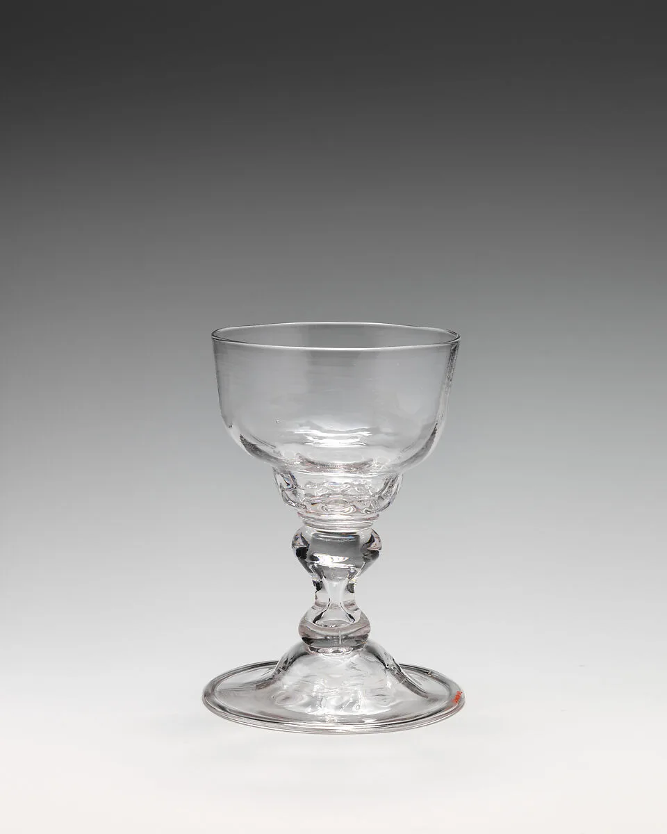 Sweetmeat glass (one of a pair) — Unknown