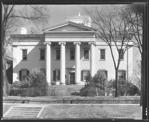 [Greek Revival Building, Executive Mansion, Milledgeville, Georgia]