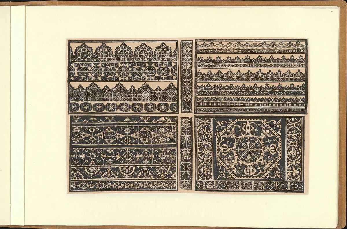 Schon newes Modelbuch...Page 12(r) — Sigismundus Latomus