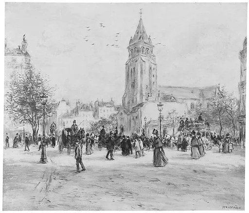 Place Saint-Germain-des-Prés, Paris