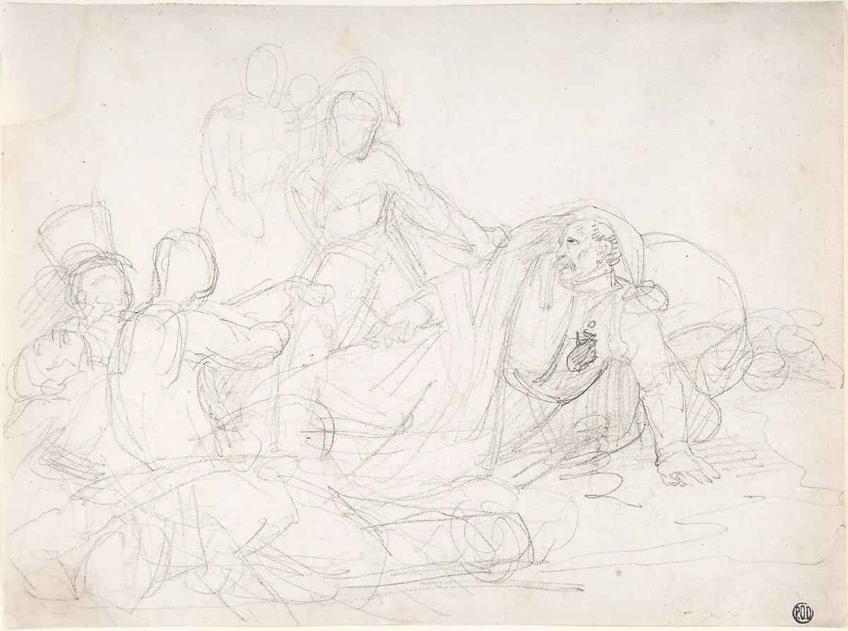 Fallen Soldiers — Théodore Gericault