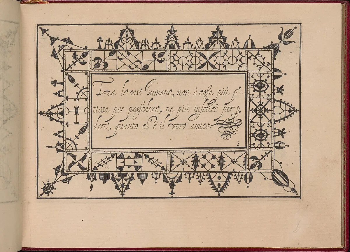 Ghirlanda: Di sei vaghi fiori scielti da piu famosi Giardini d'Italia, page 11 (recto) — Pietro Paulo Tozzi|Libraria del Giesu