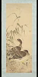 近代 陳之佛 大雁 軸|Geese