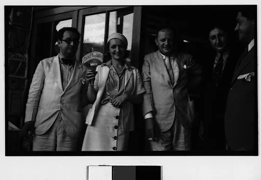 [Group Outside Cafe, Havana]