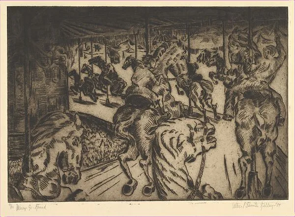 Merry-Go-Round — Albert Sumter Kelly|PWAP
