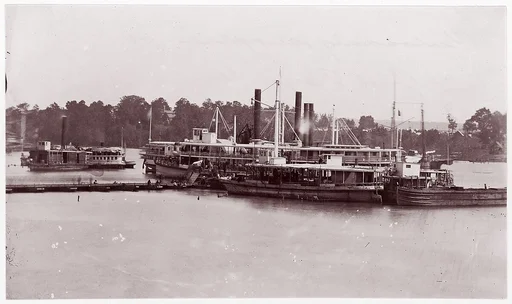 [Unloading Supplies at Port Royal, Virginia]