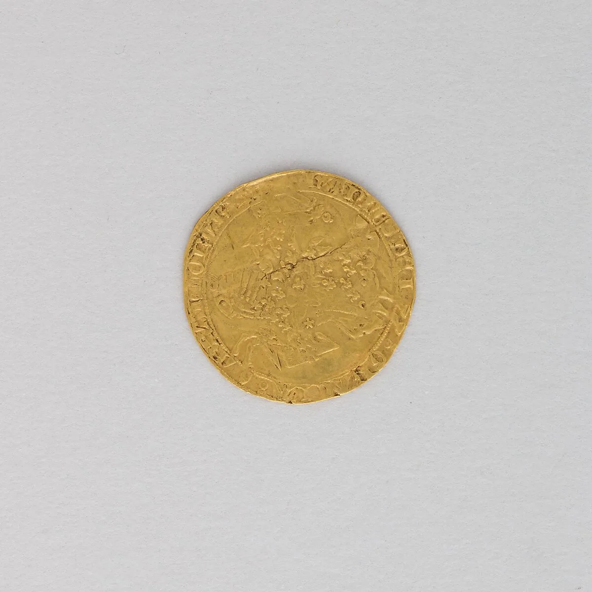 Coin (Franc) Showing Jean Le Bon — Unknown