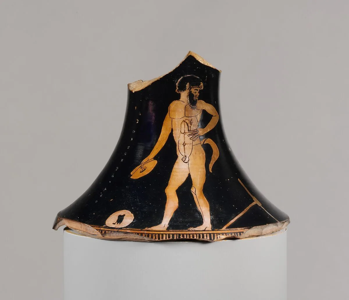 Neck of a terracotta oinochoe (jug) — Harrow Painter