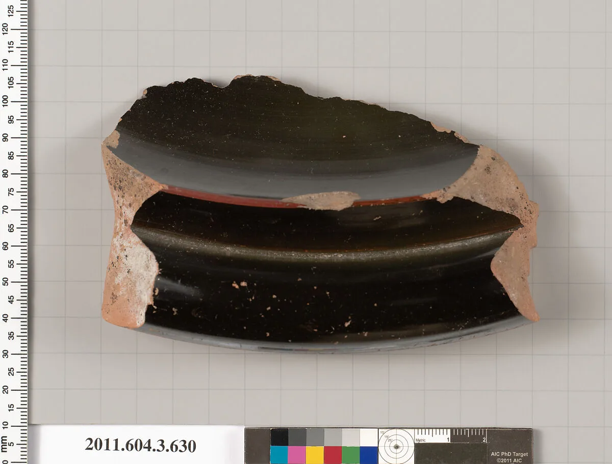 Terracotta fragment of a calyx-krater (bowl for mixing wine and water) — Unknown
