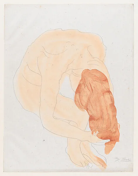 "La seconde a une abondante chevelure..." — Auguste Rodin|Auguste Clot