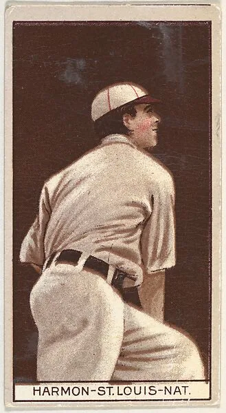 Robert Harmon, St. Louis, National League, from the Brown Background series (T207) for the American Tobacco Company — American Tobacco Company