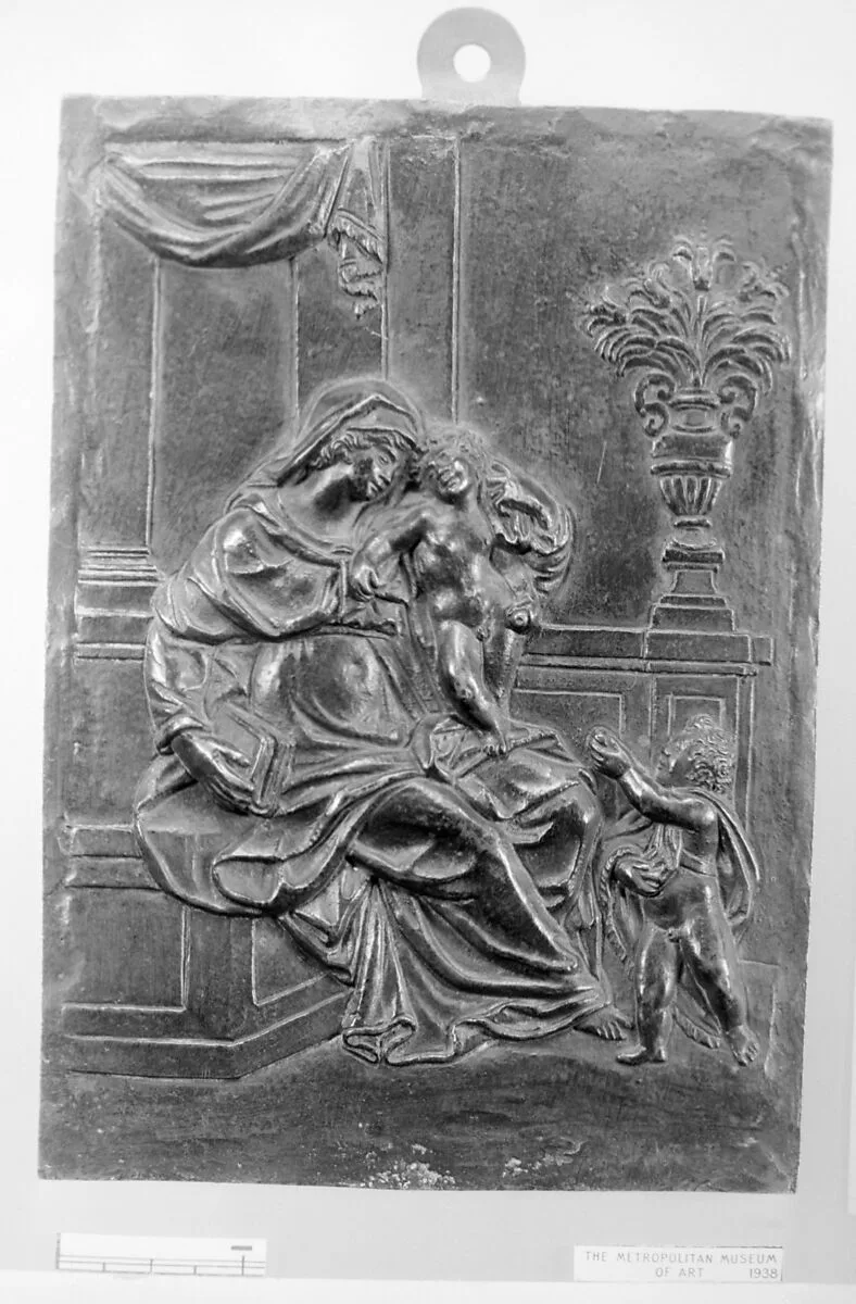 Madonna and Child with St. John — Jacopo Sansovino (Jacopo Tatti)