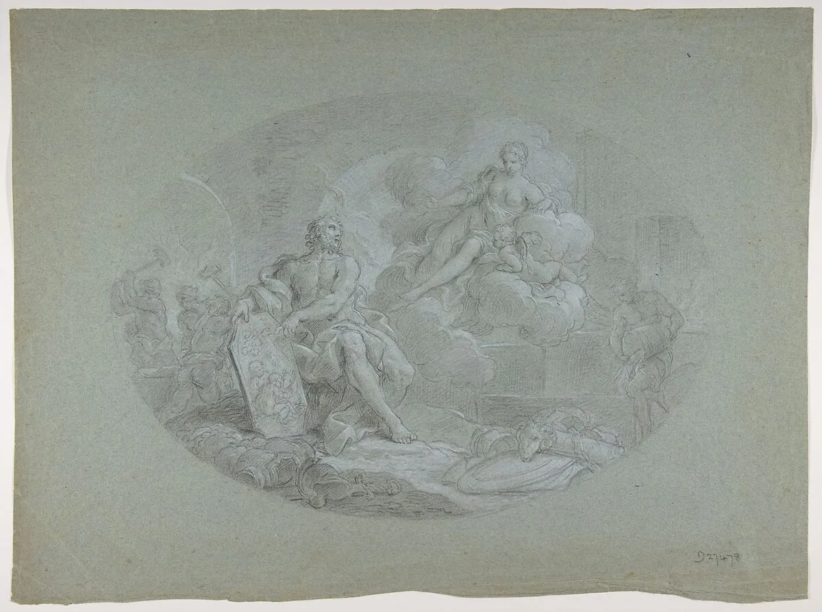 Venus in the Forge of Vulcan (Aeneid VIII: 370 ff) — Stefano Pozzi
