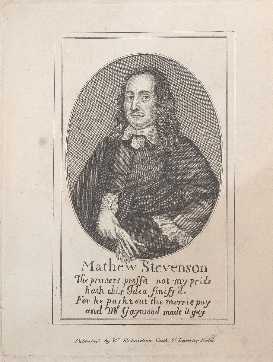 Portrait of Mathew Stevenson — William Richardson