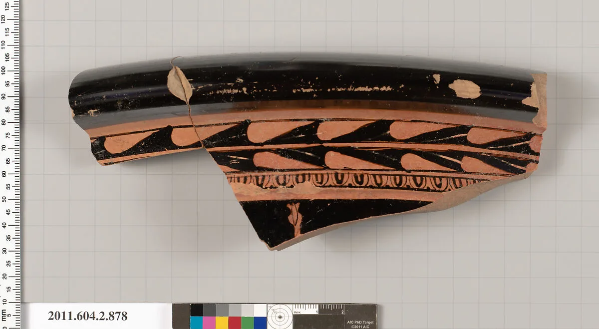 Terracotta fragment of a bell-krater (bowl for mixing wine and water) — Unknown
