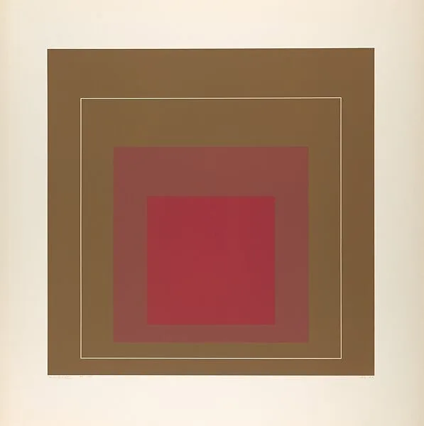White Line Square IV — Josef Albers|Gemini G.E.L.|Kenneth E. Tyler