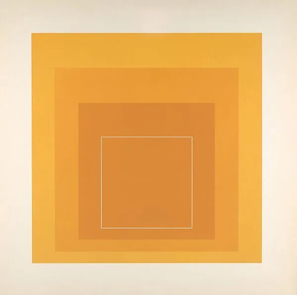 Proof for White Line Square series — Josef Albers|Gemini G.E.L.|Kenneth E. Tyler
