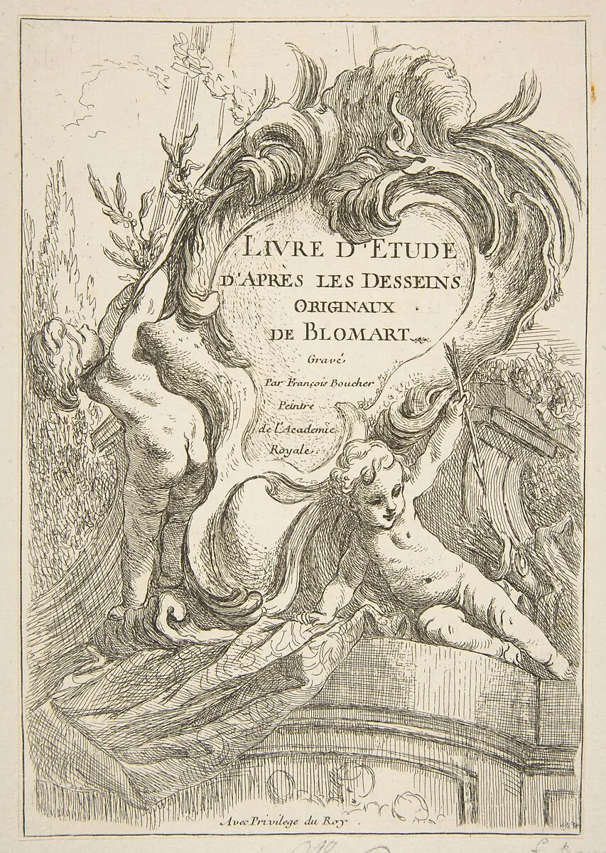 Title Page — François Boucher|Abraham Bloemaert