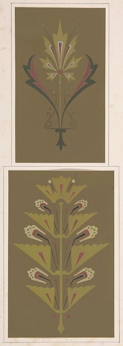Design drawing — Christopher Dresser